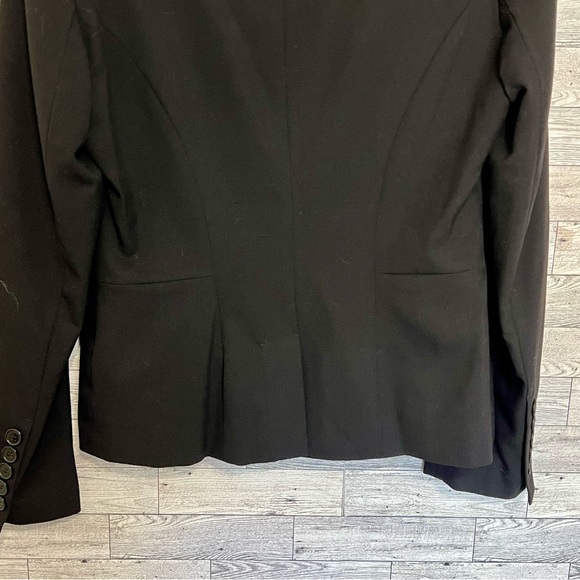 Black Single-Breasted Career Blazer Jacket Size 6 by The Limited - Picture 6 of 8